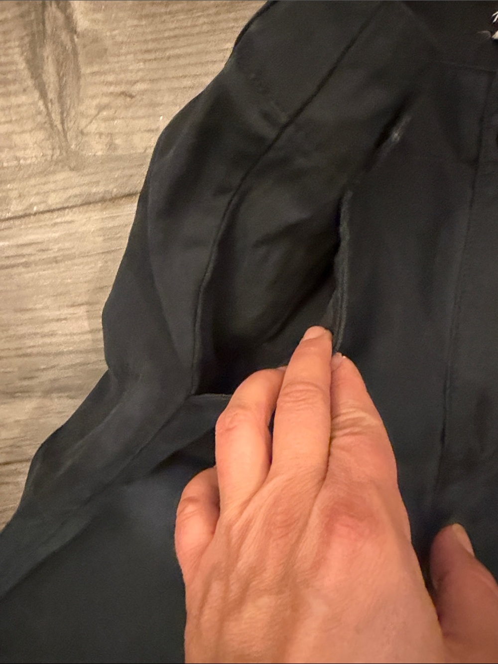Madewell Men's Dark Gray Wide-Leg Chinos - Picture 4 of 6